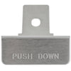 Crathco Non-Contact Handle, Push Type, Stainless Steel
