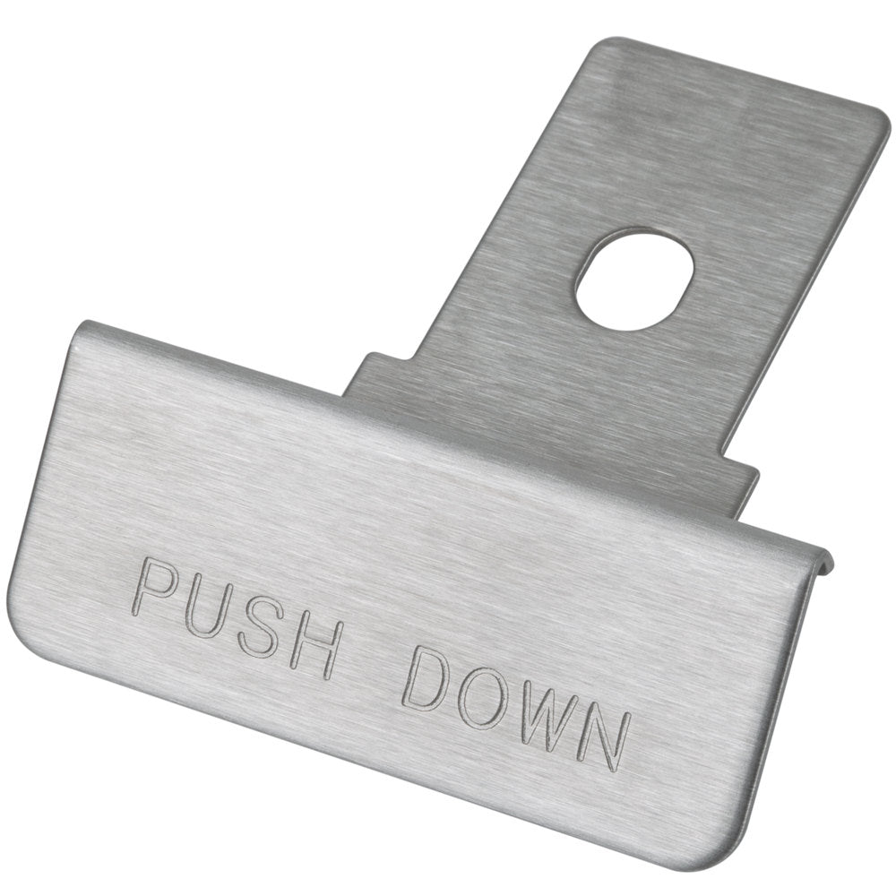 Crathco Non-Contact Handle, Push Type, Stainless Steel