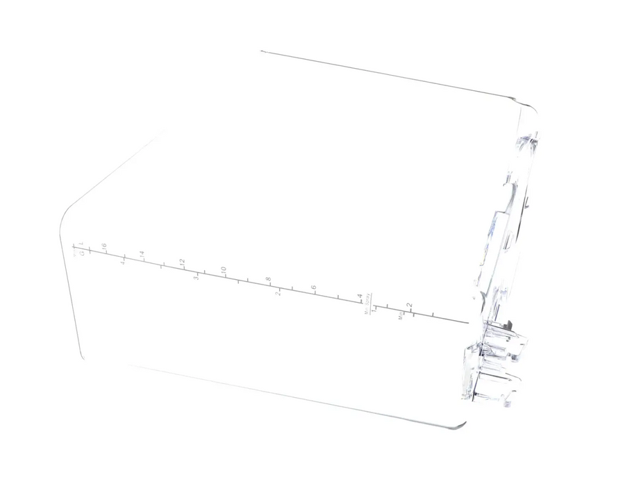 CRATHCO CS-3L-16 Clear Bowl, 18 Liter Capacity, Tall